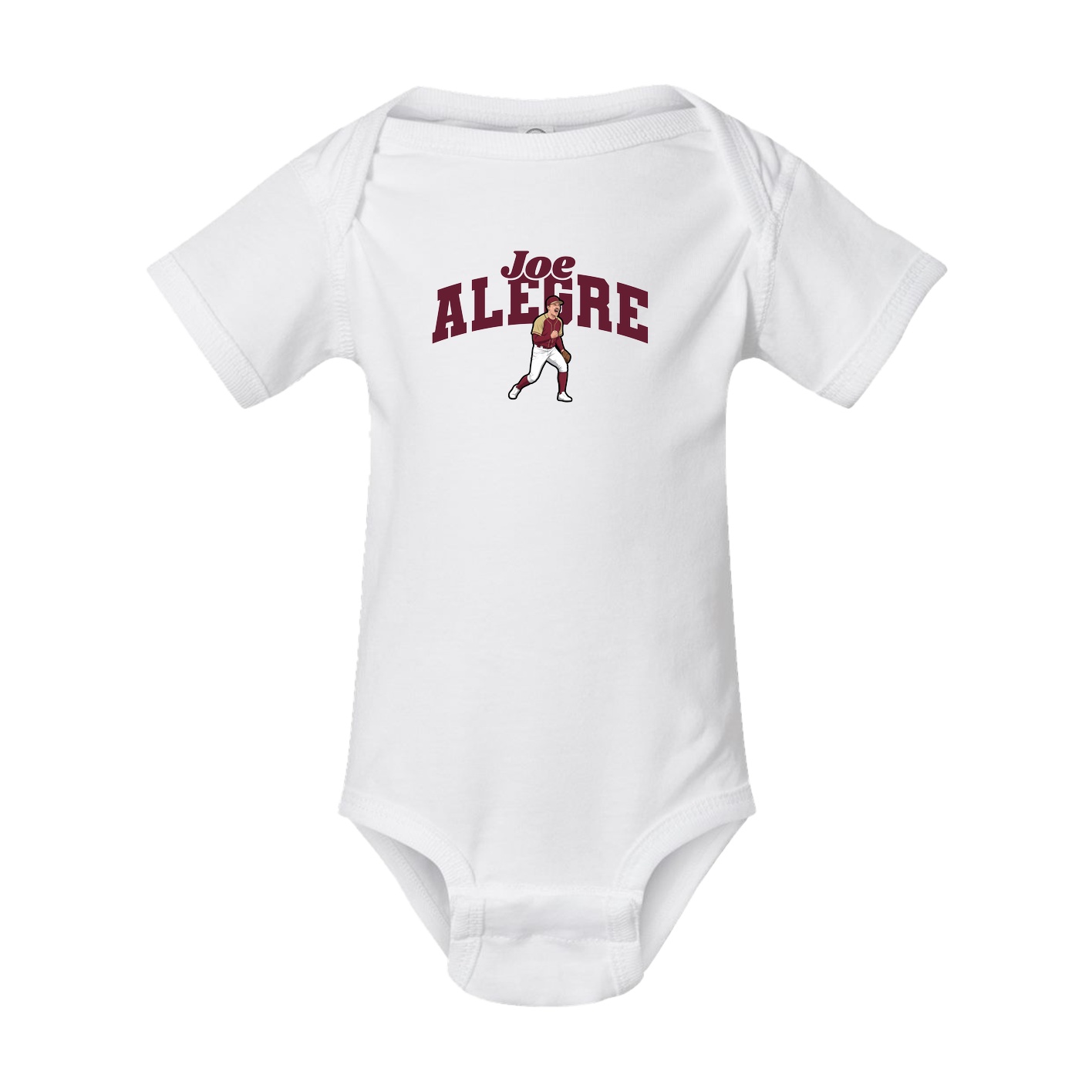 Baby Onesie — Signature Arch in White