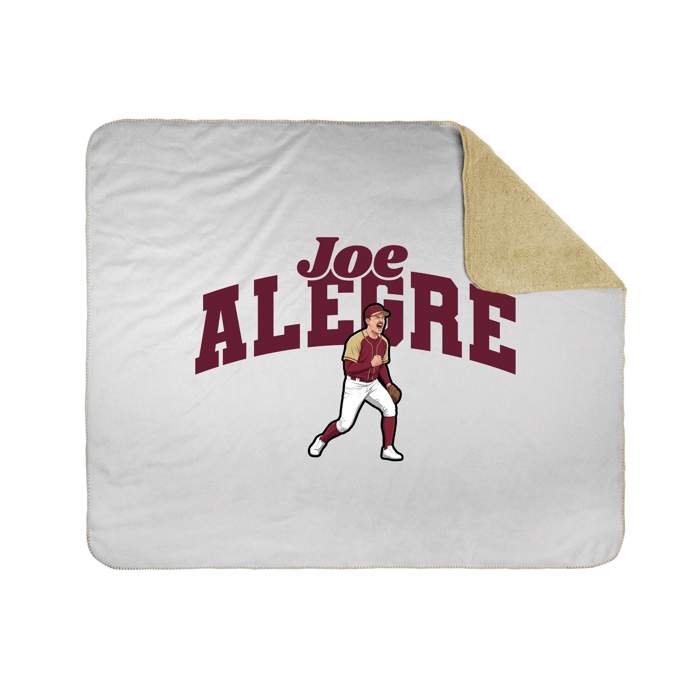 Throw Blanket — Signature Arch in White