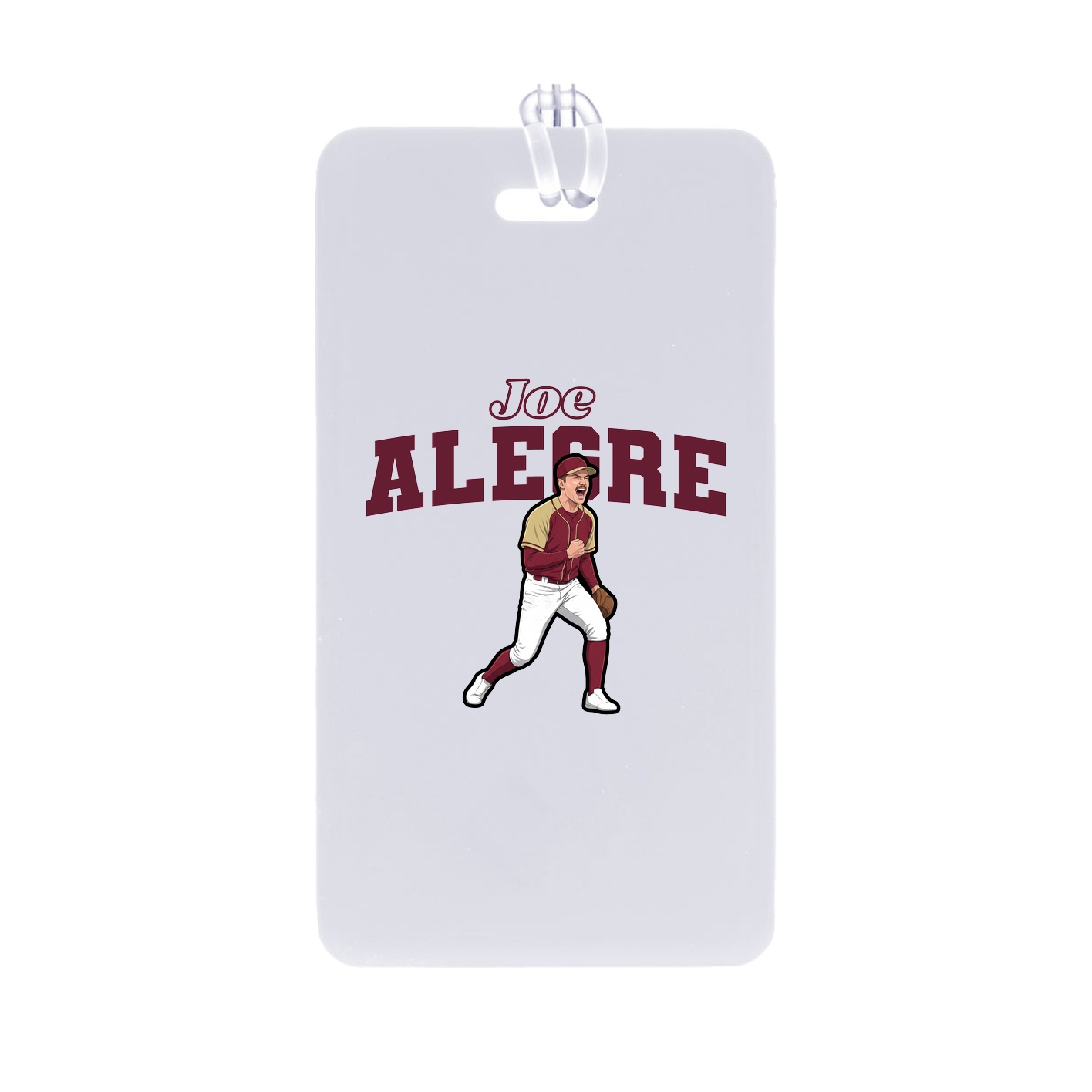 Bag Tag — Name Arch in Classic