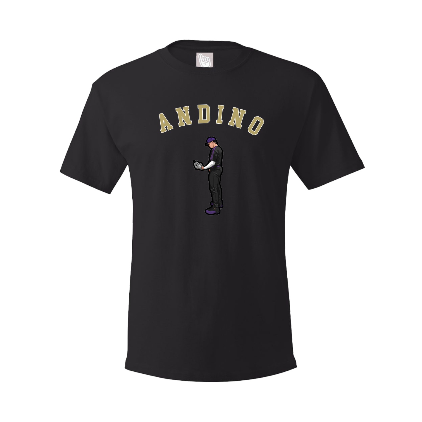 Youth Tee — Shirsey Arch in Black