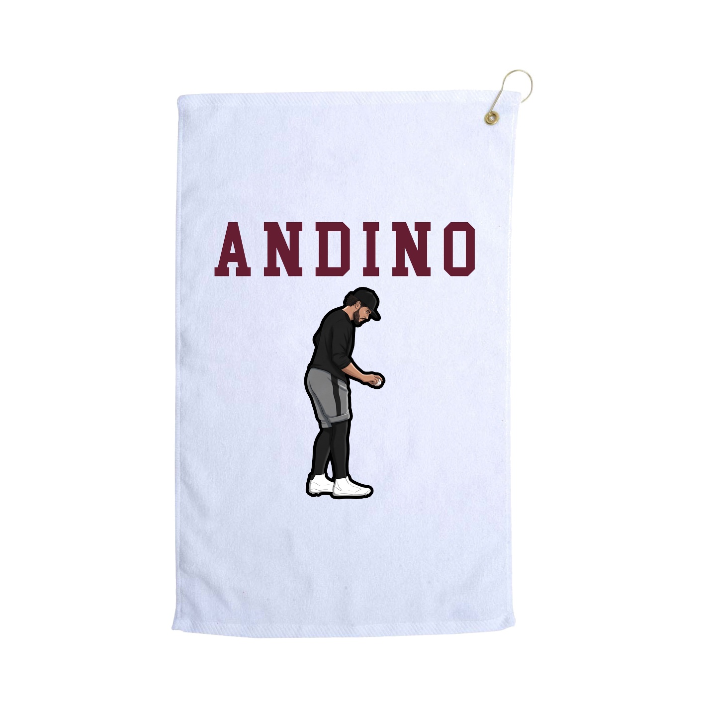 Golf Towel — Shirsey in White