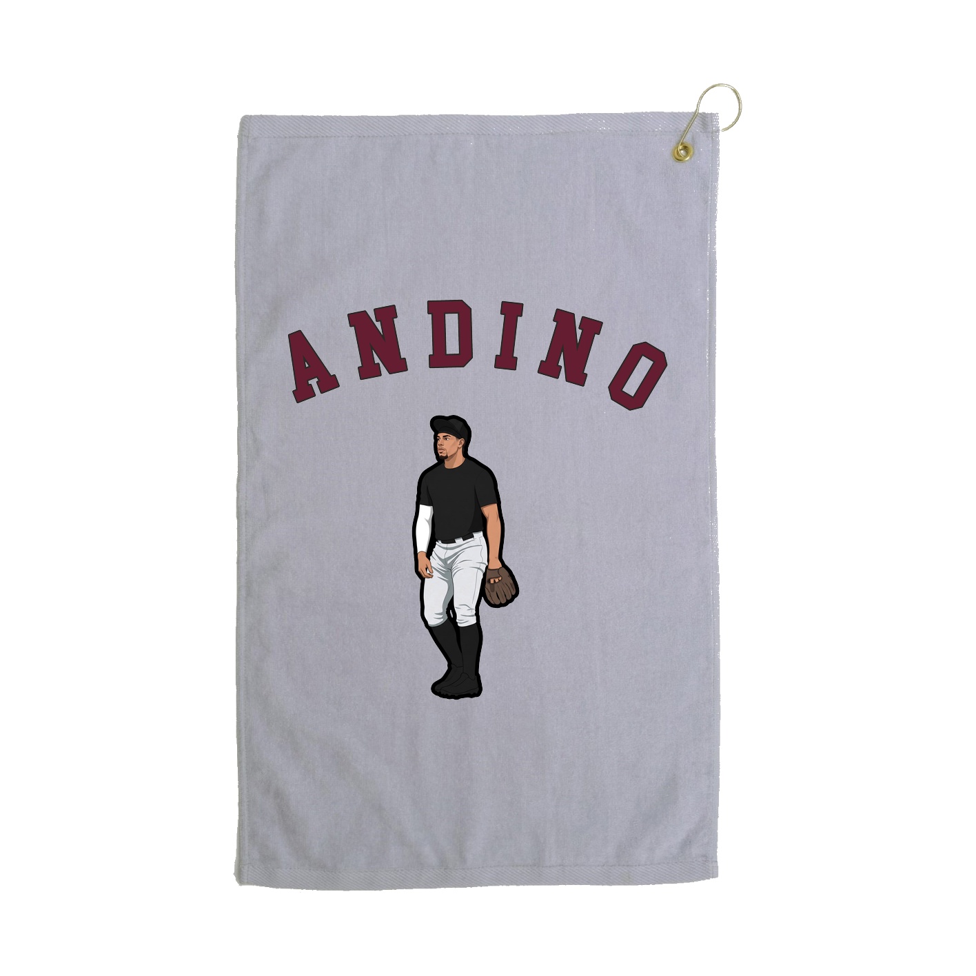 Golf Towel — Shirsey Arch in Grey