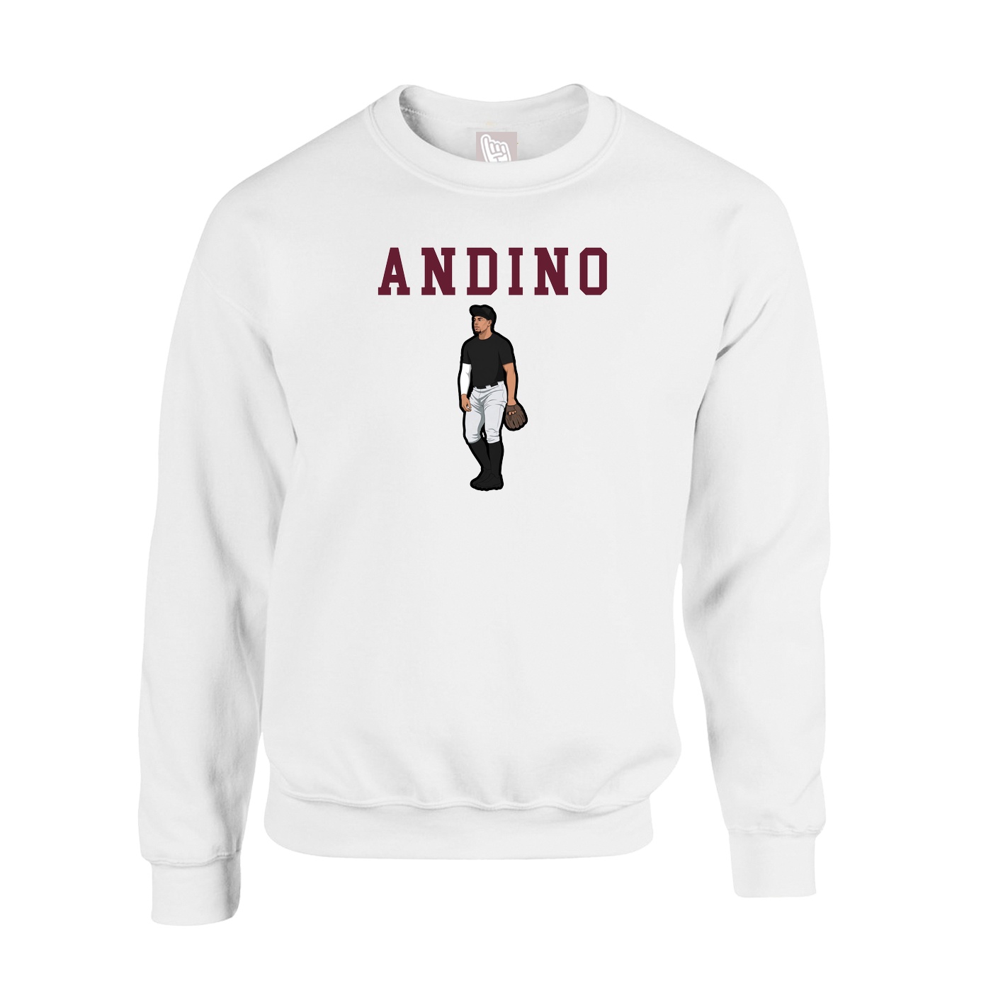 Fleece Crew — Shirsey in White