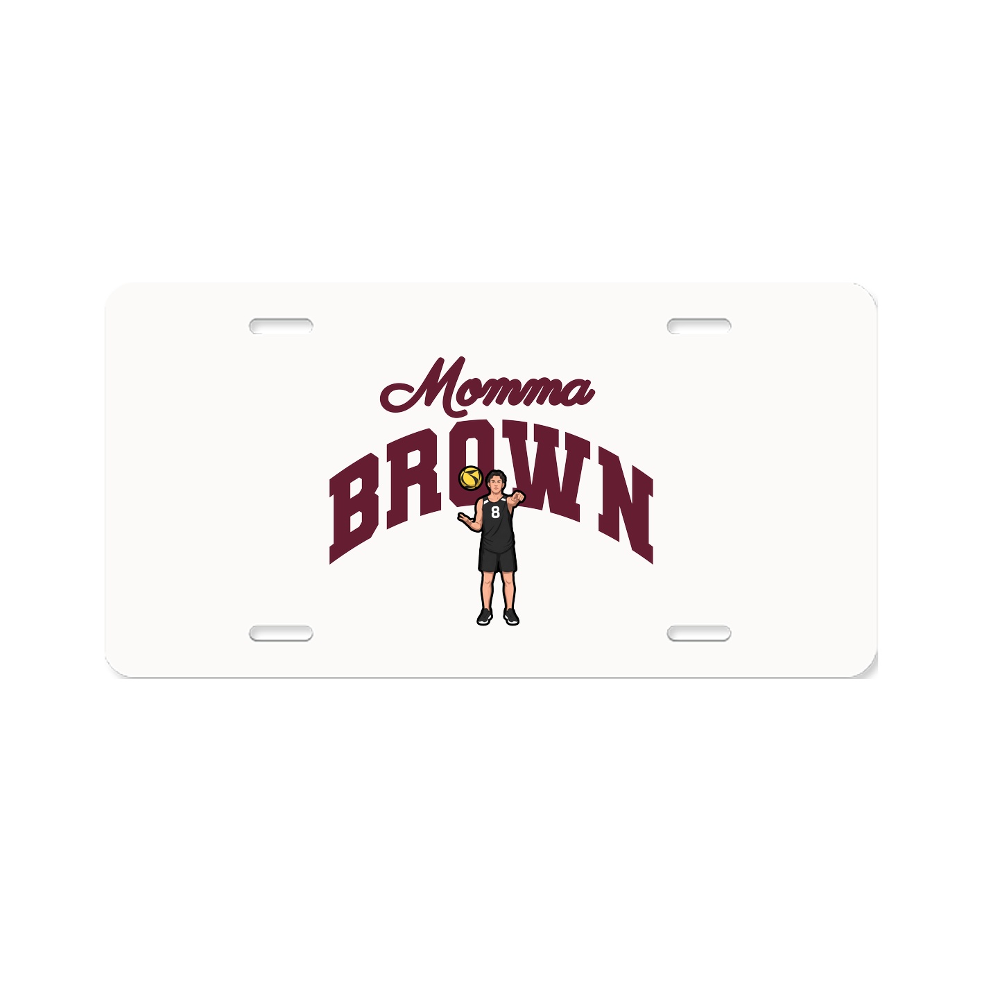 License Plate — Mothers Day Arch in Classic