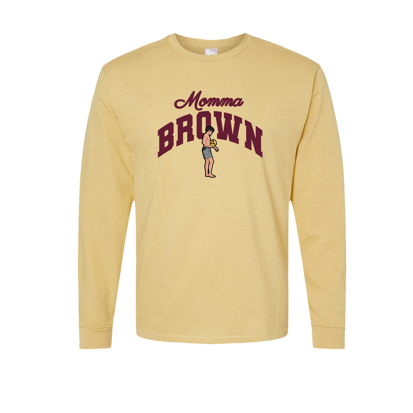 Long Sleeve Tee — Mothers Day Arch in Vegas Gold