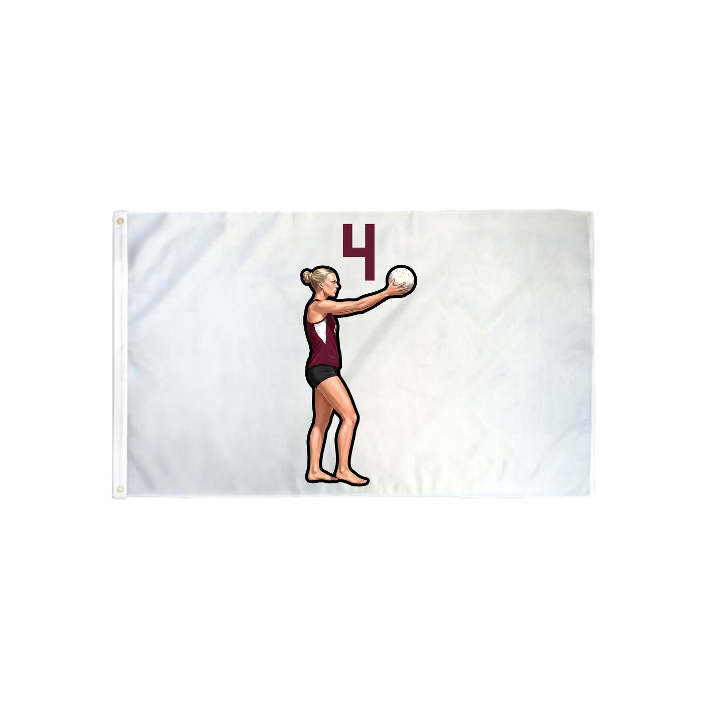 3x5 Flag — Number Top in Classic