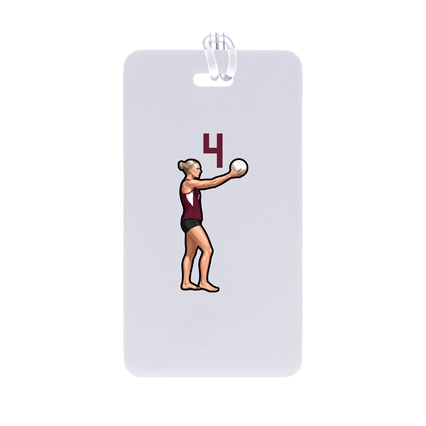 Bag Tag — Number Top in Classic