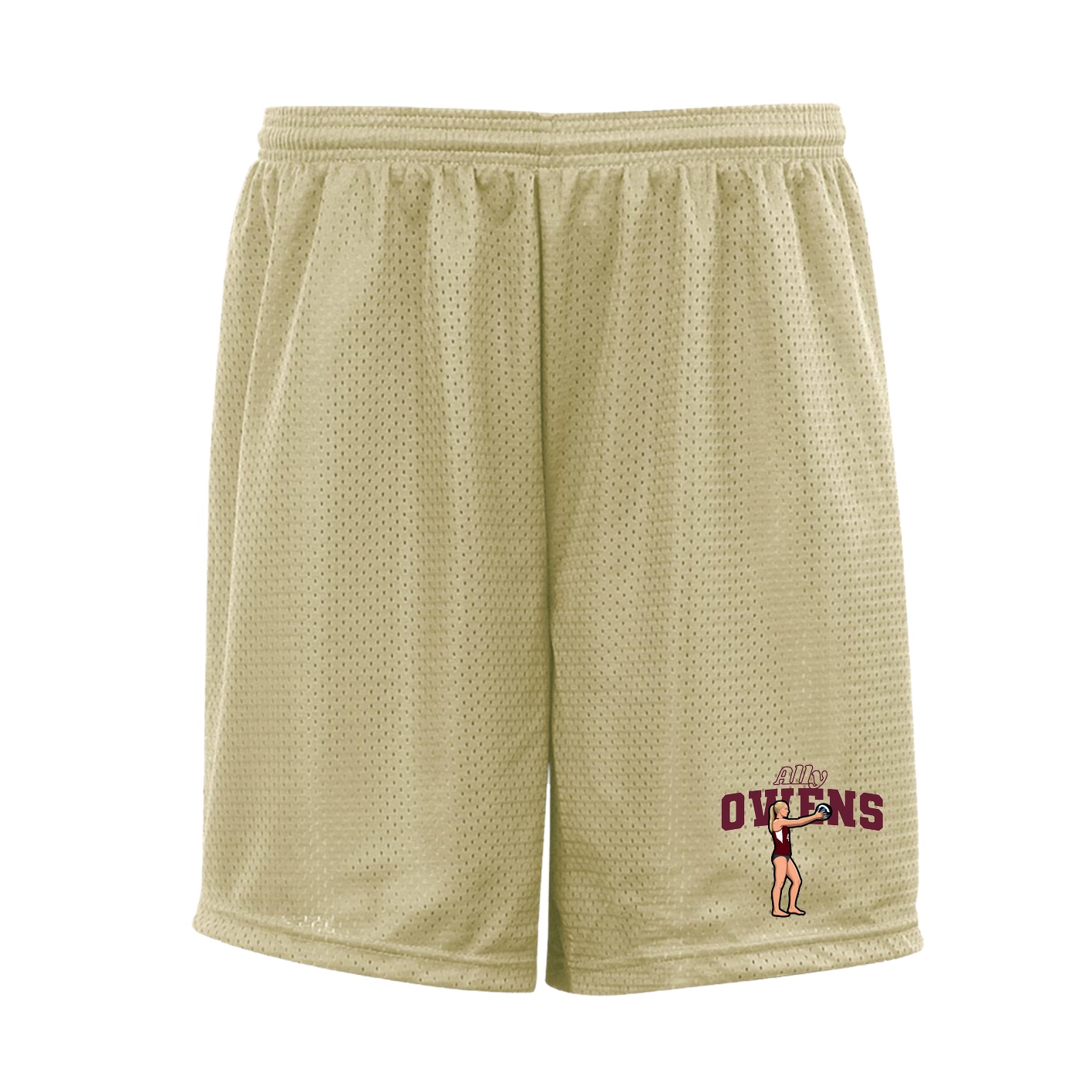Shorts — Name Arch in Vegas Gold