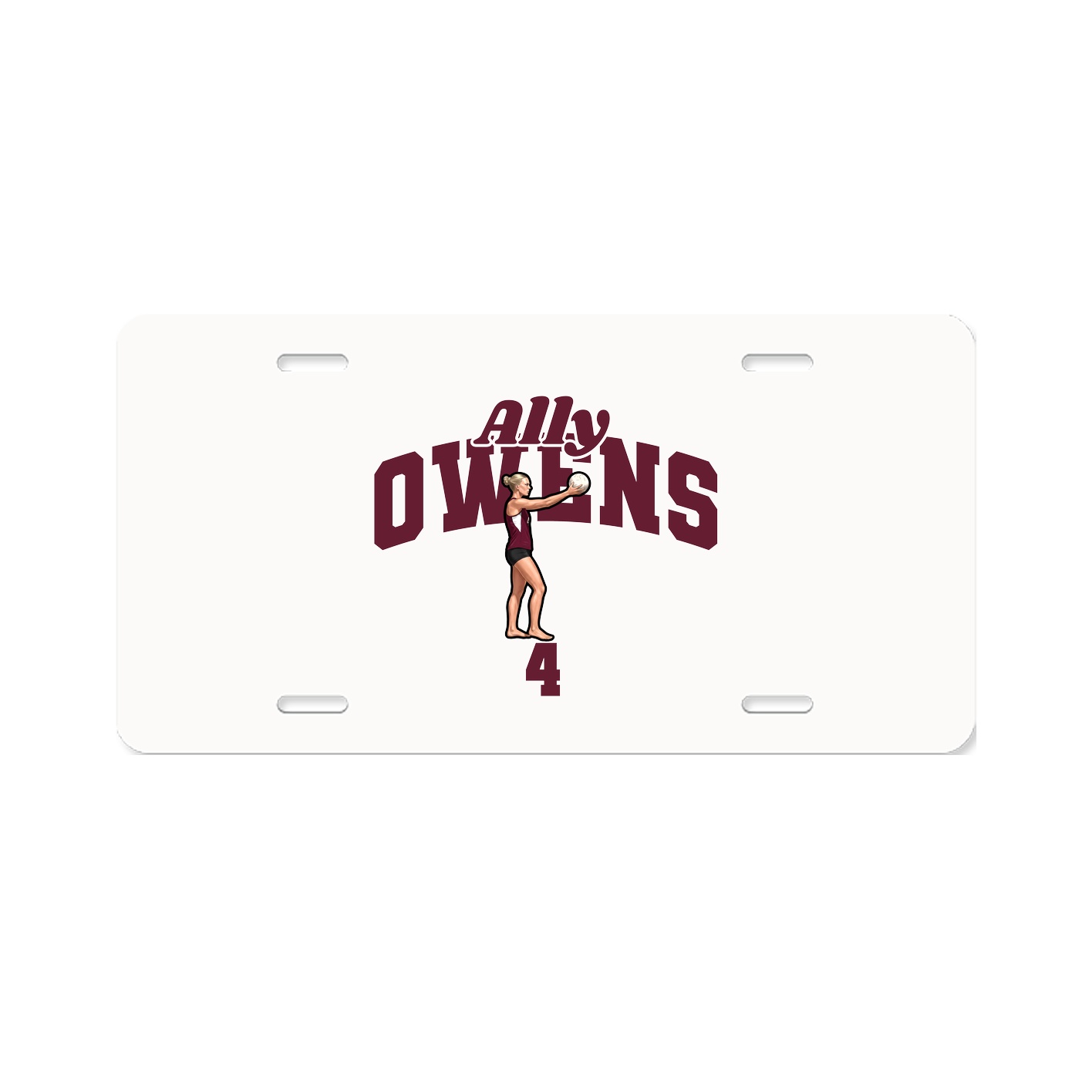 License Plate — Signature Arch in Classic