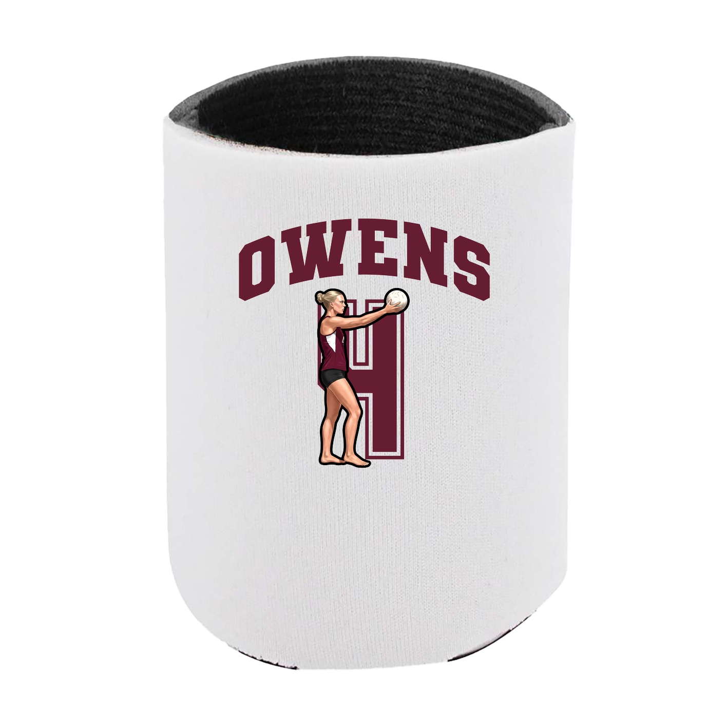Can Holder — Number in White