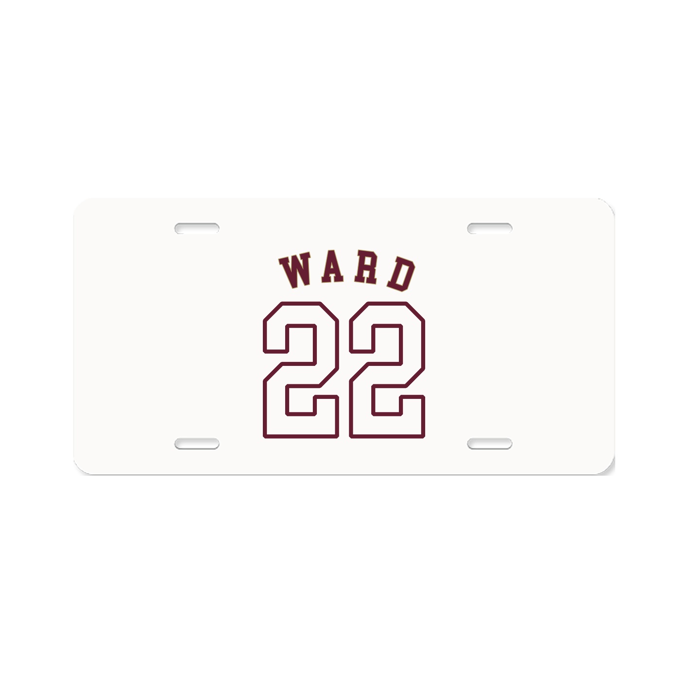 License Plate — Shirsey Arch in Classic