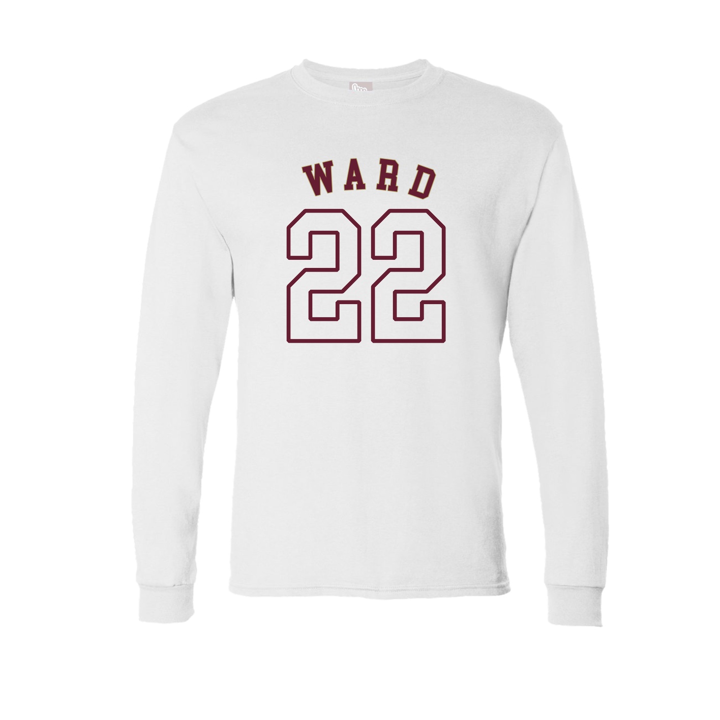 Long Sleeve Tee — Shirsey Arch in White