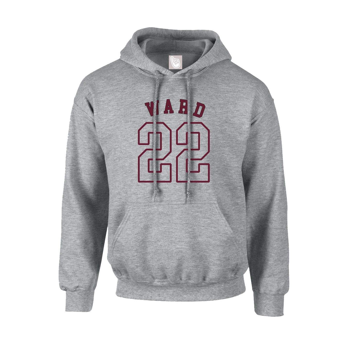 Youth Hoodie — Shirsey Arch in Grey