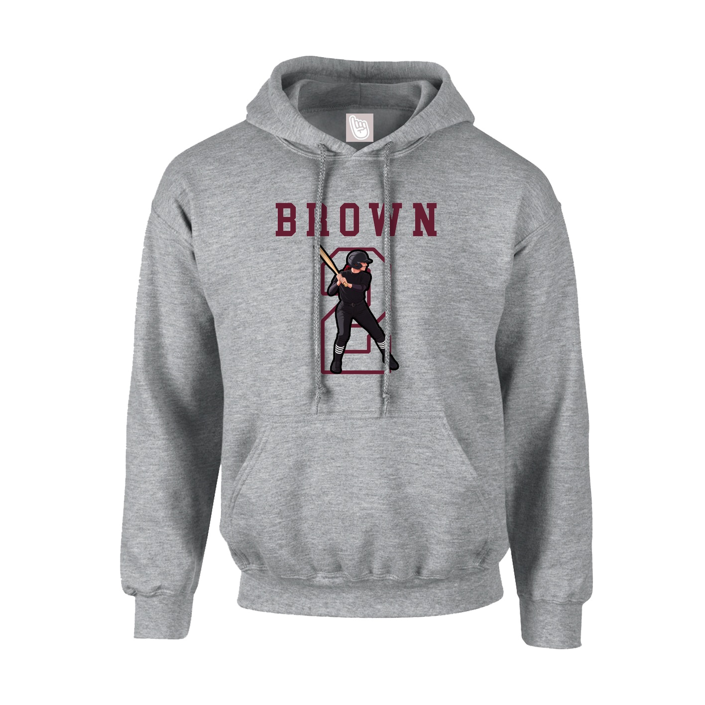 Hoodie — Shirsey in Grey