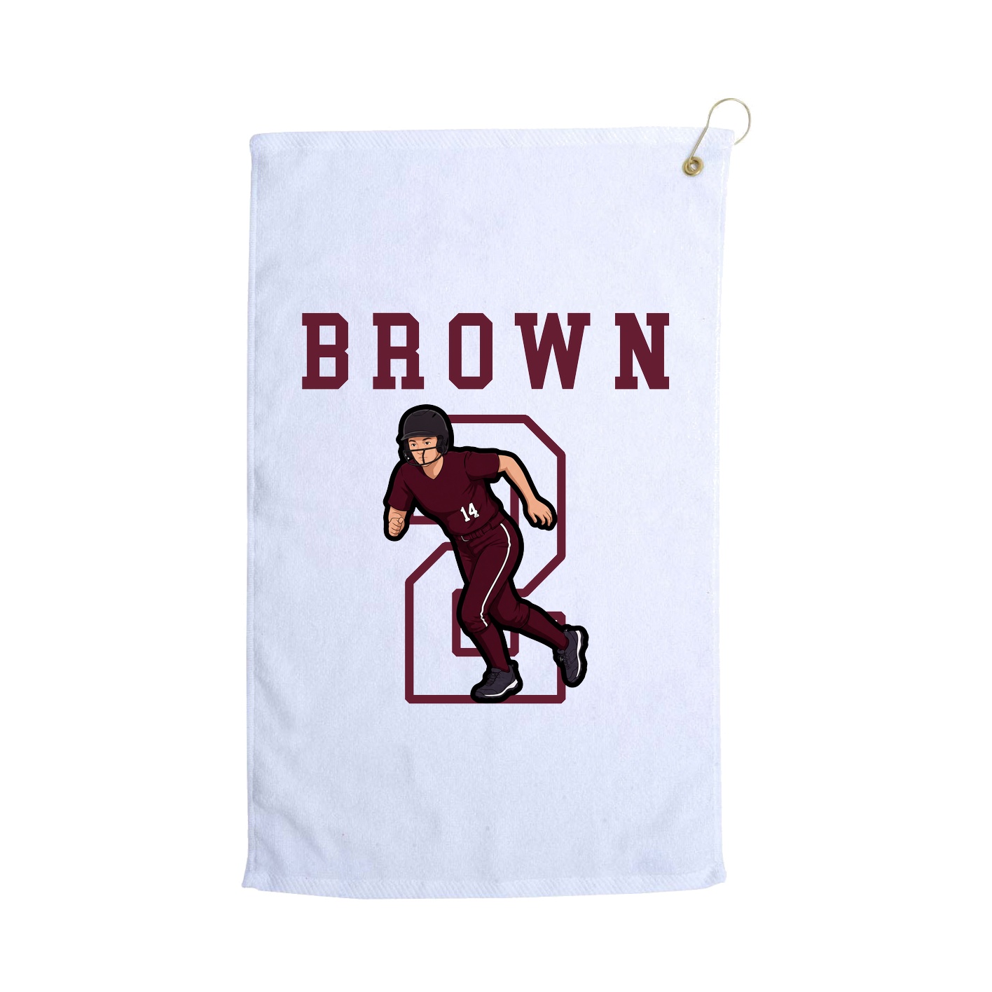 Golf Towel — Shirsey in White