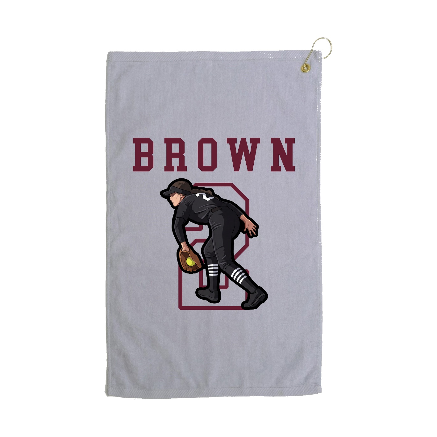 Golf Towel — Shirsey in Grey