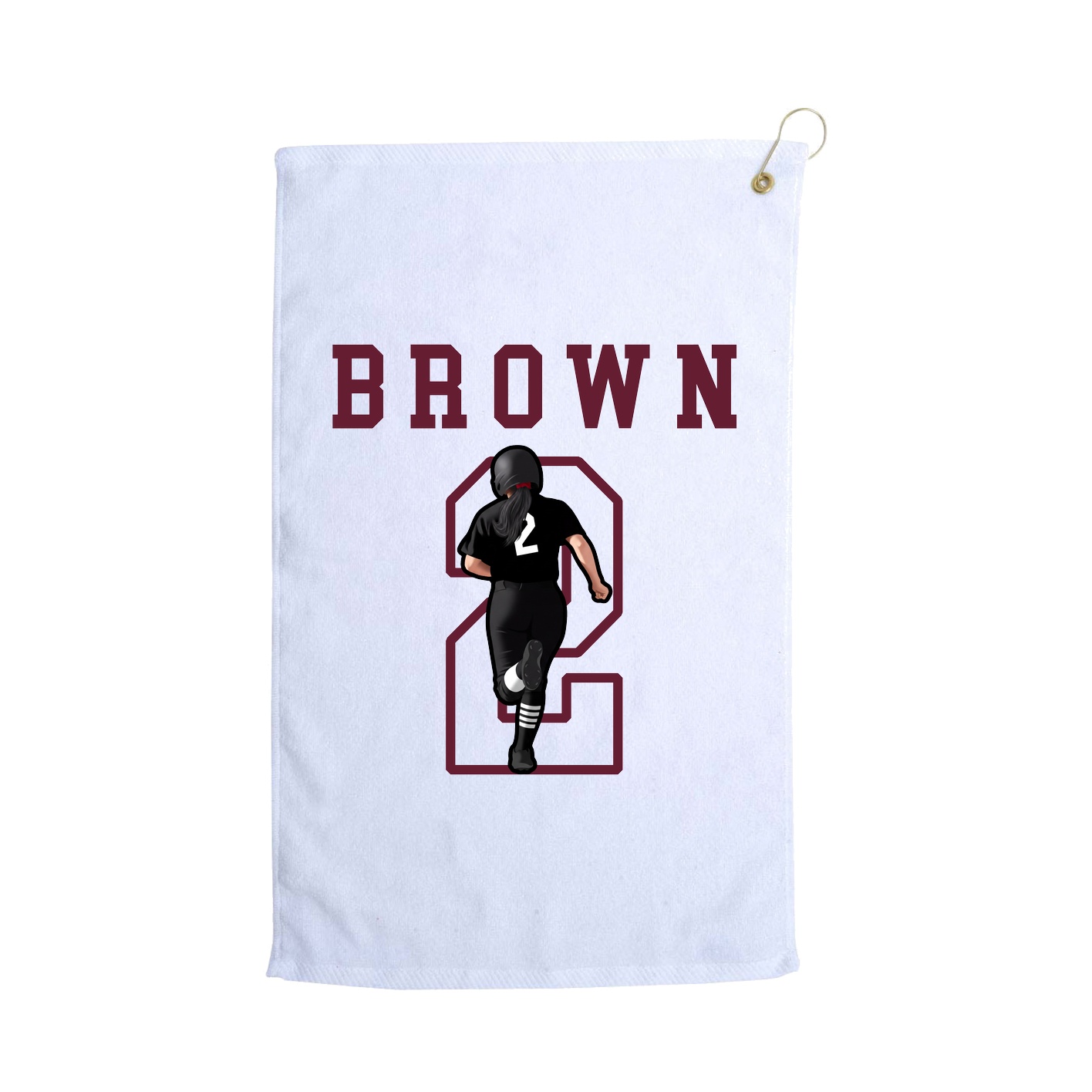 Golf Towel — Shirsey in White