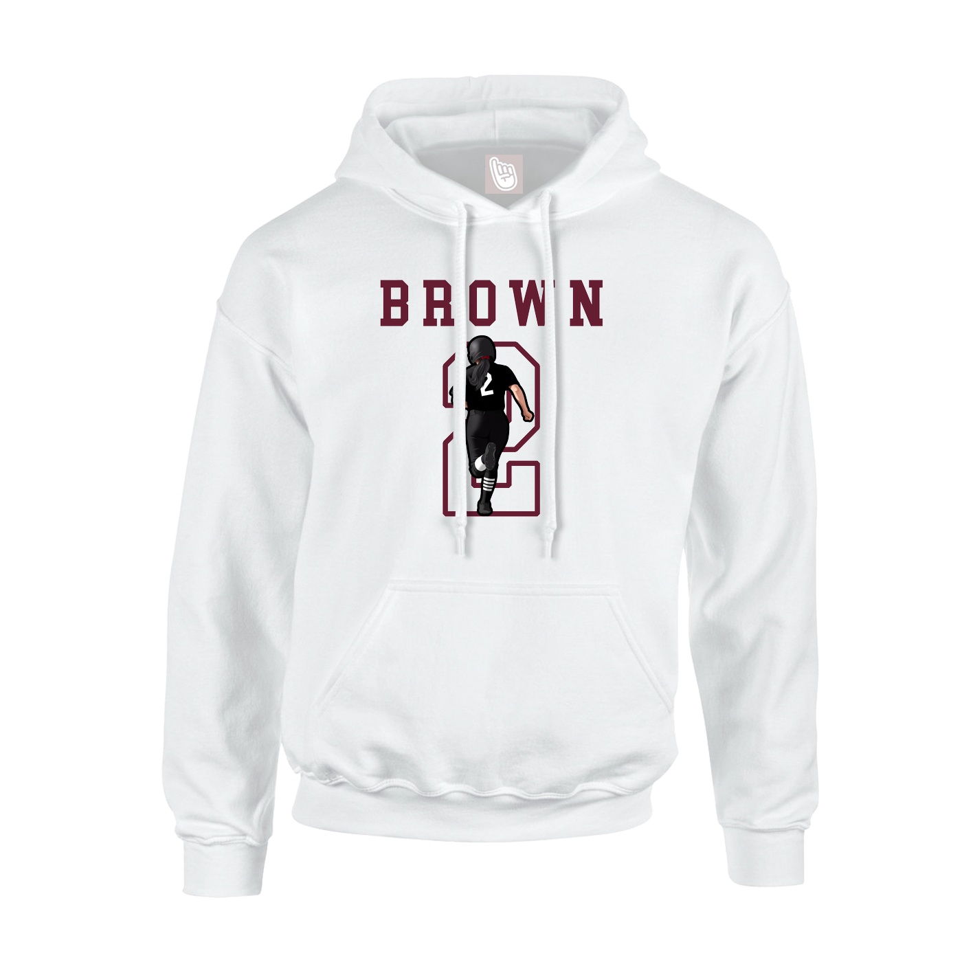 Youth Hoodie — Shirsey in White