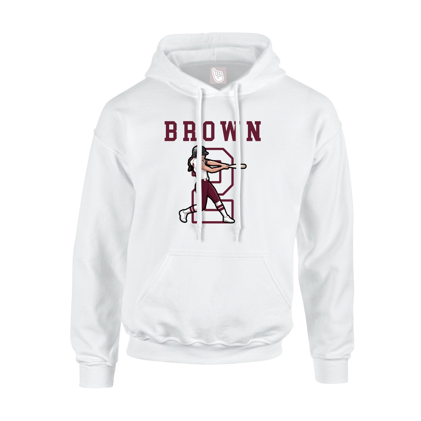Youth Hoodie — Shirsey in White