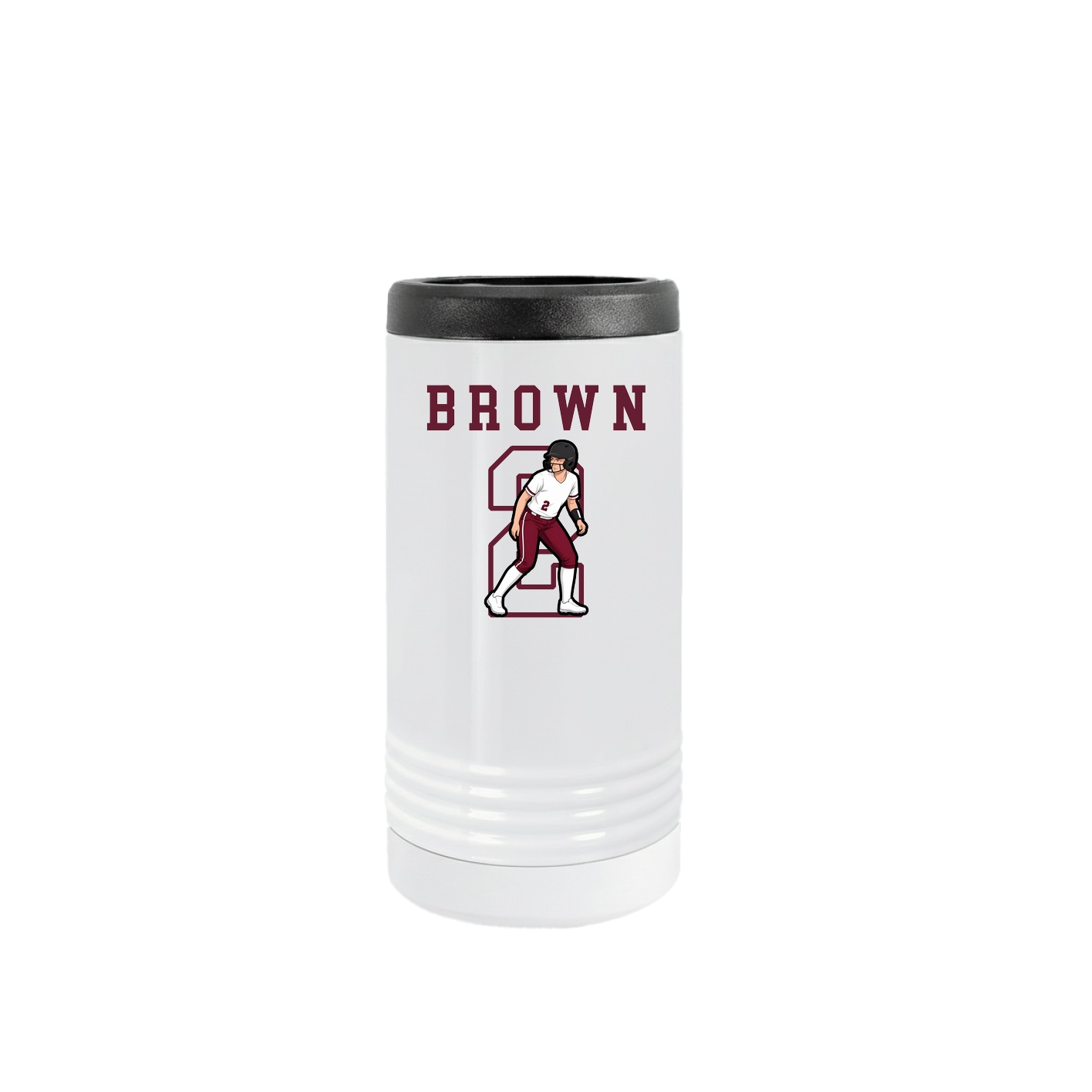 Slim Beverage Holder — Shirsey in White