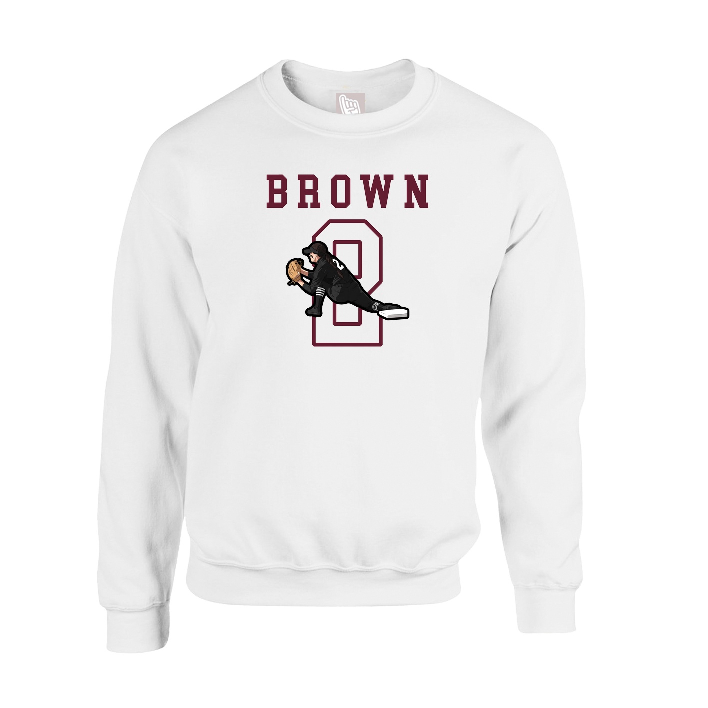 Fleece Crew — Shirsey in White