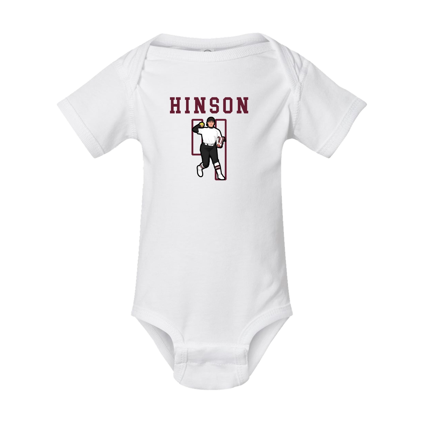 Baby Onesie — Shirsey in White