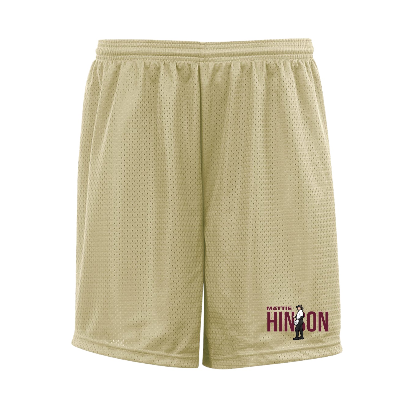 Shorts — Player Name in Vegas Gold