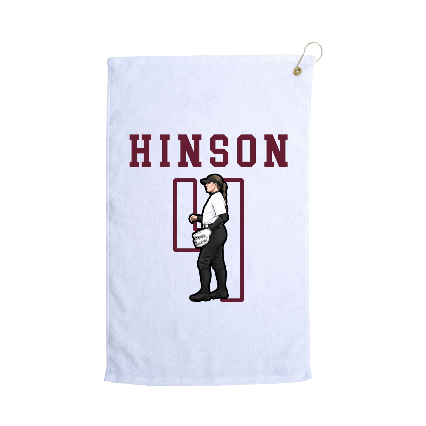 Golf Towel — Shirsey in White