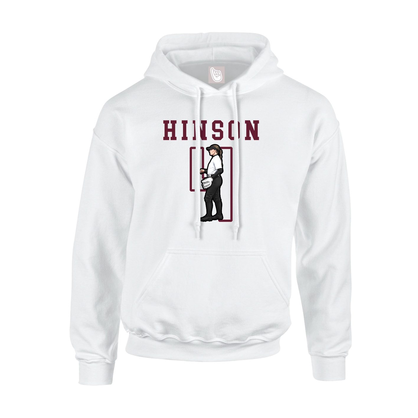 Youth Hoodie — Shirsey in White