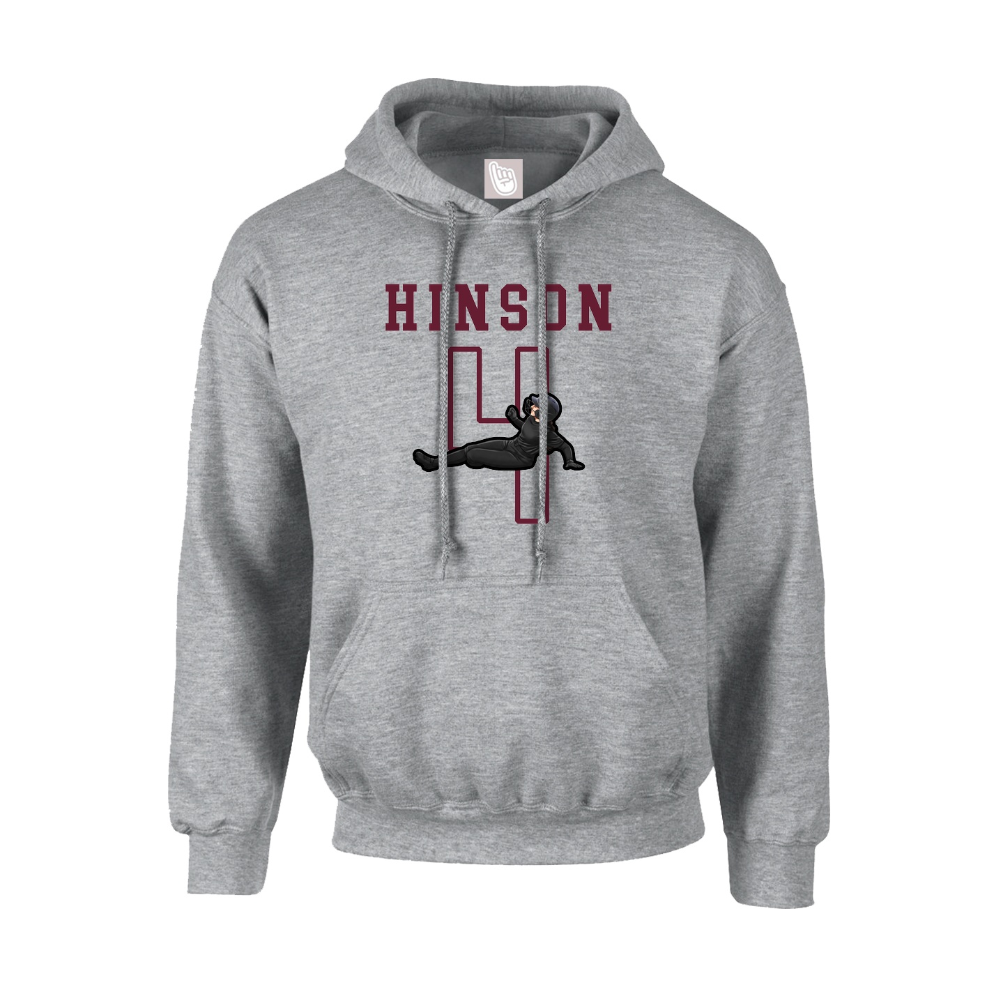 Youth Hoodie — Shirsey in Grey