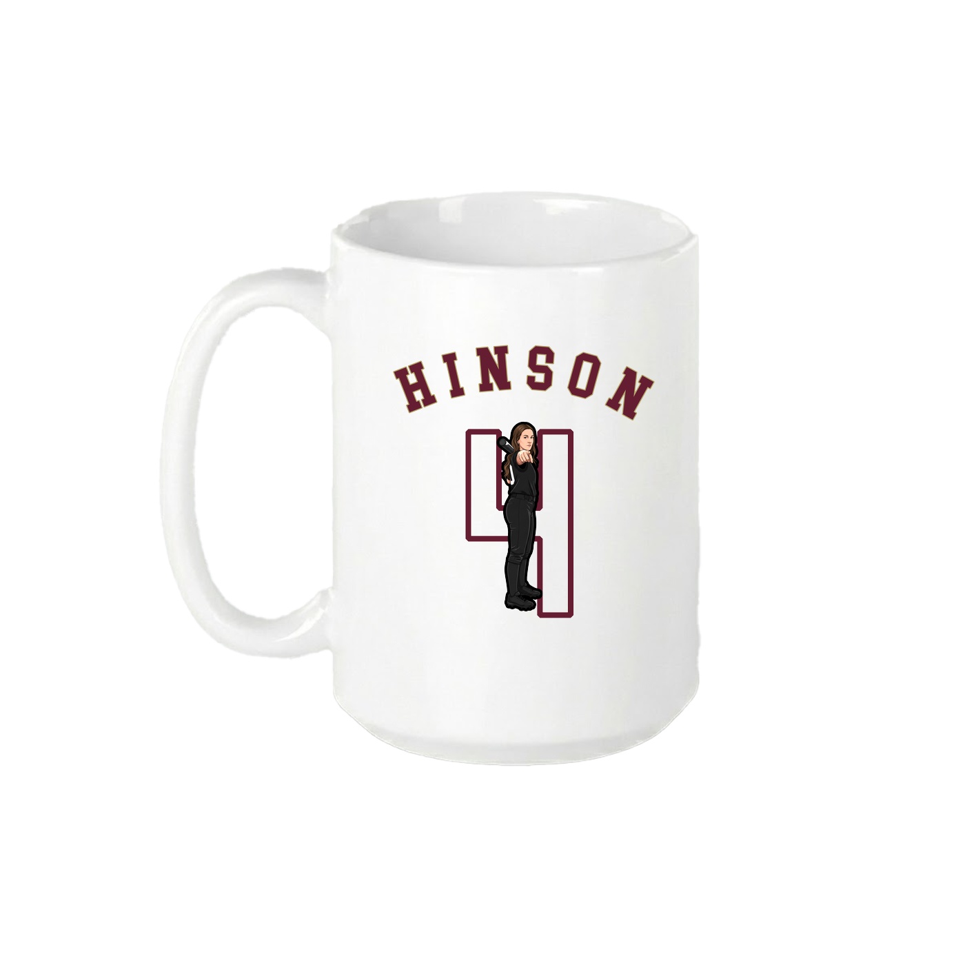 15oz Coffee Mug — Shirsey Arch in White