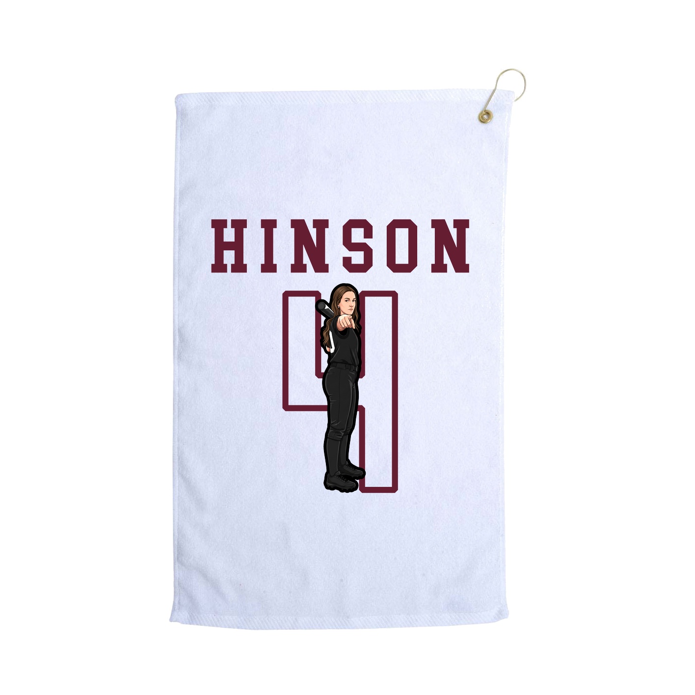 Golf Towel — Shirsey in White