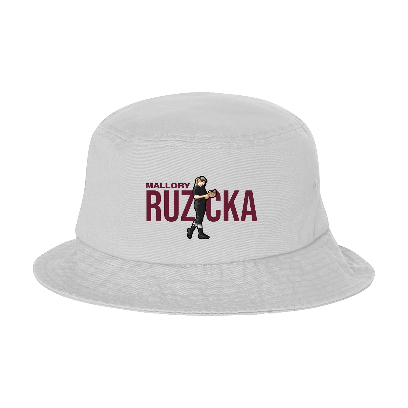 Bucket Cap — Player Name in White