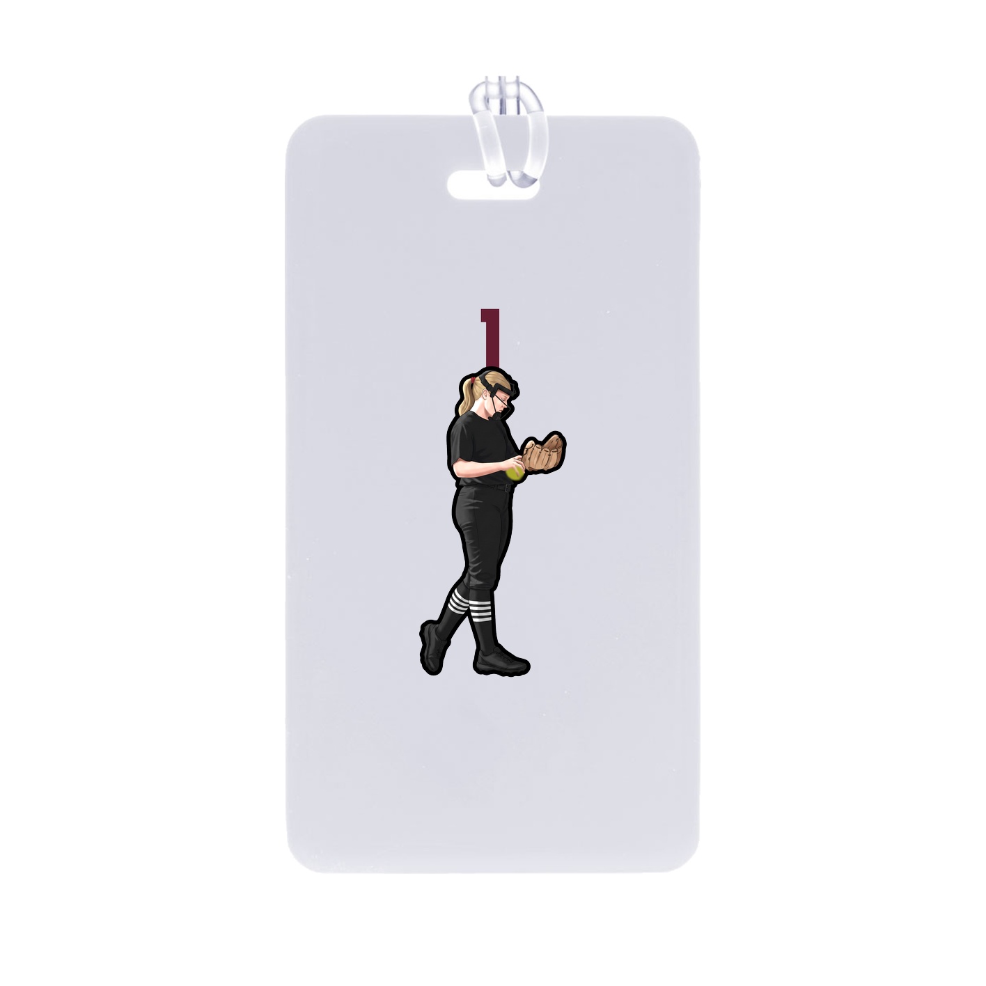 Bag Tag — Number Top in Classic