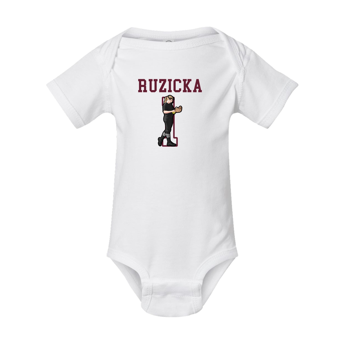 Baby Onesie — Shirsey in White