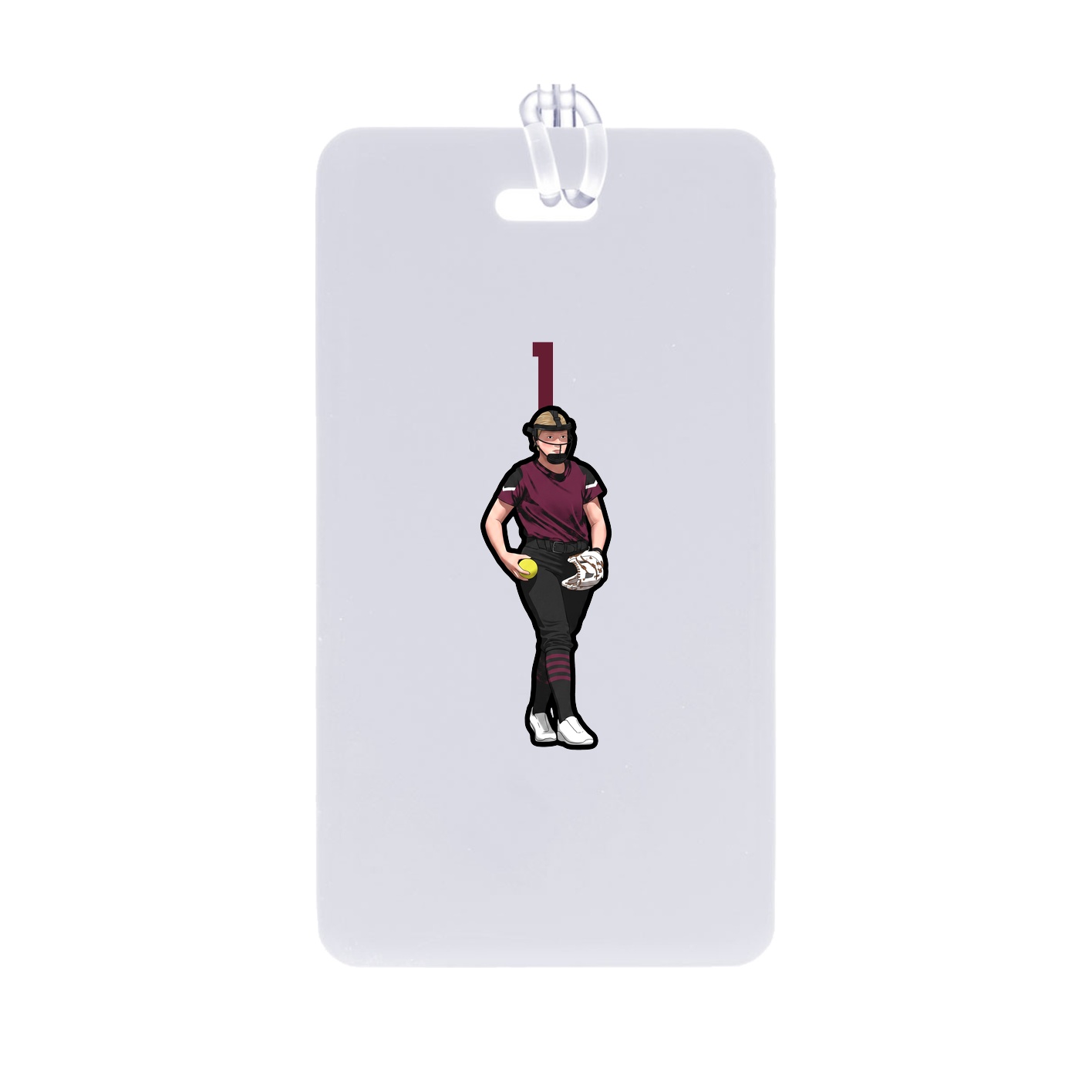 Bag Tag — Number Top in Classic