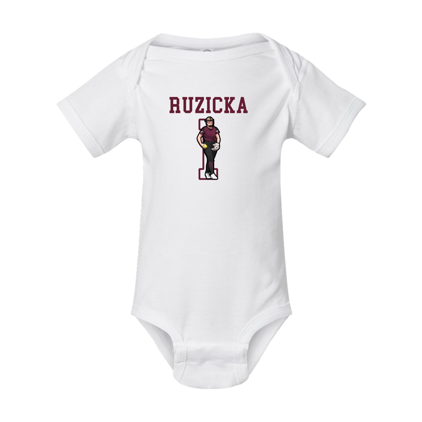 Baby Onesie — Shirsey in White