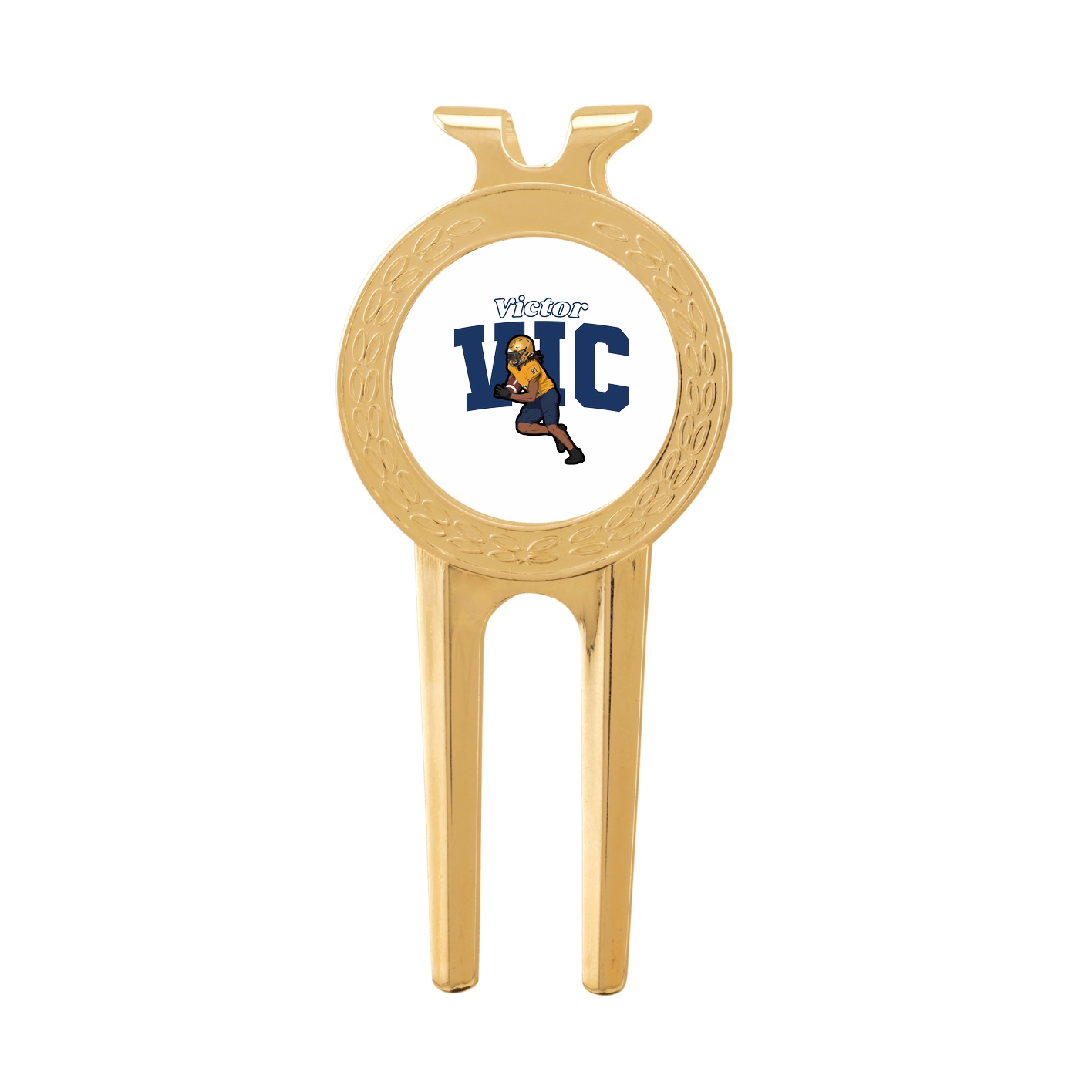 Divot Tool with Ball Marker — Name Arch in Classic