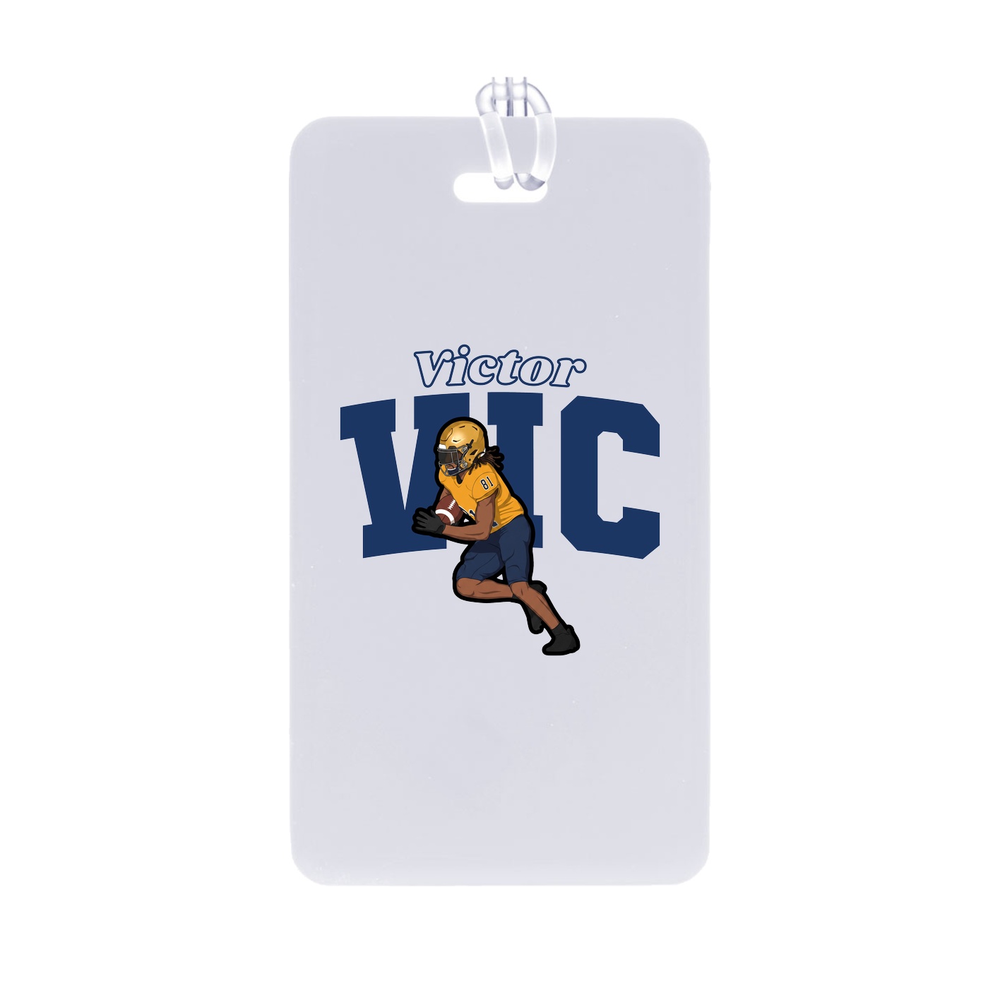 Bag Tag — Name Arch in Classic