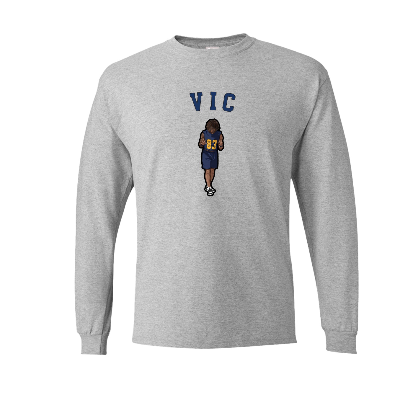 Long Sleeve Tee — Shirsey Arch in Grey
