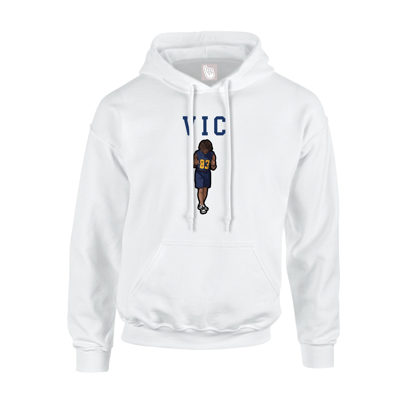 Youth Hoodie — Shirsey in White