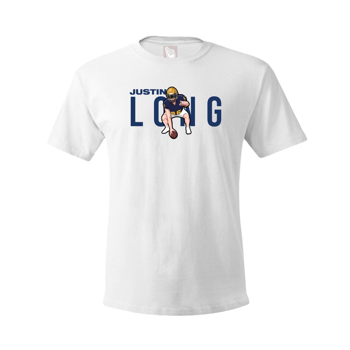 Youth Tee — Player Name in White