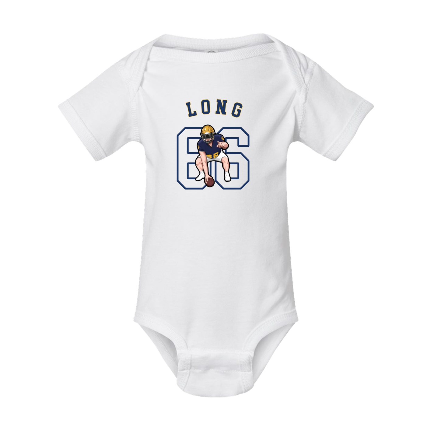 Baby Onesie — Shirsey Arch in White