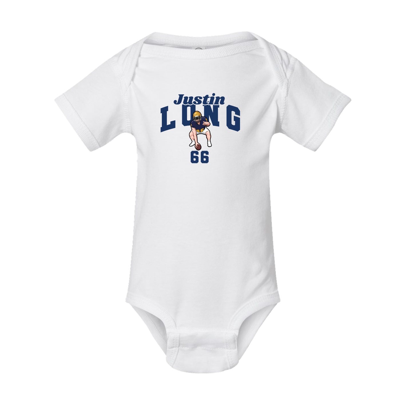 Baby Onesie — Signature Arch in White
