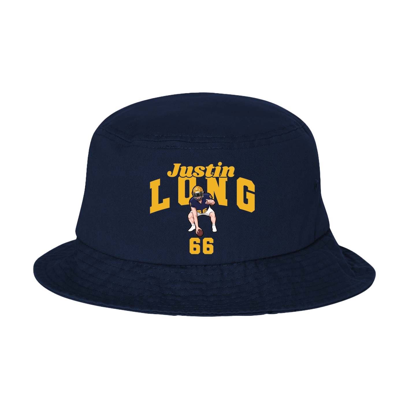 Bucket Cap — Signature Arch in Navy