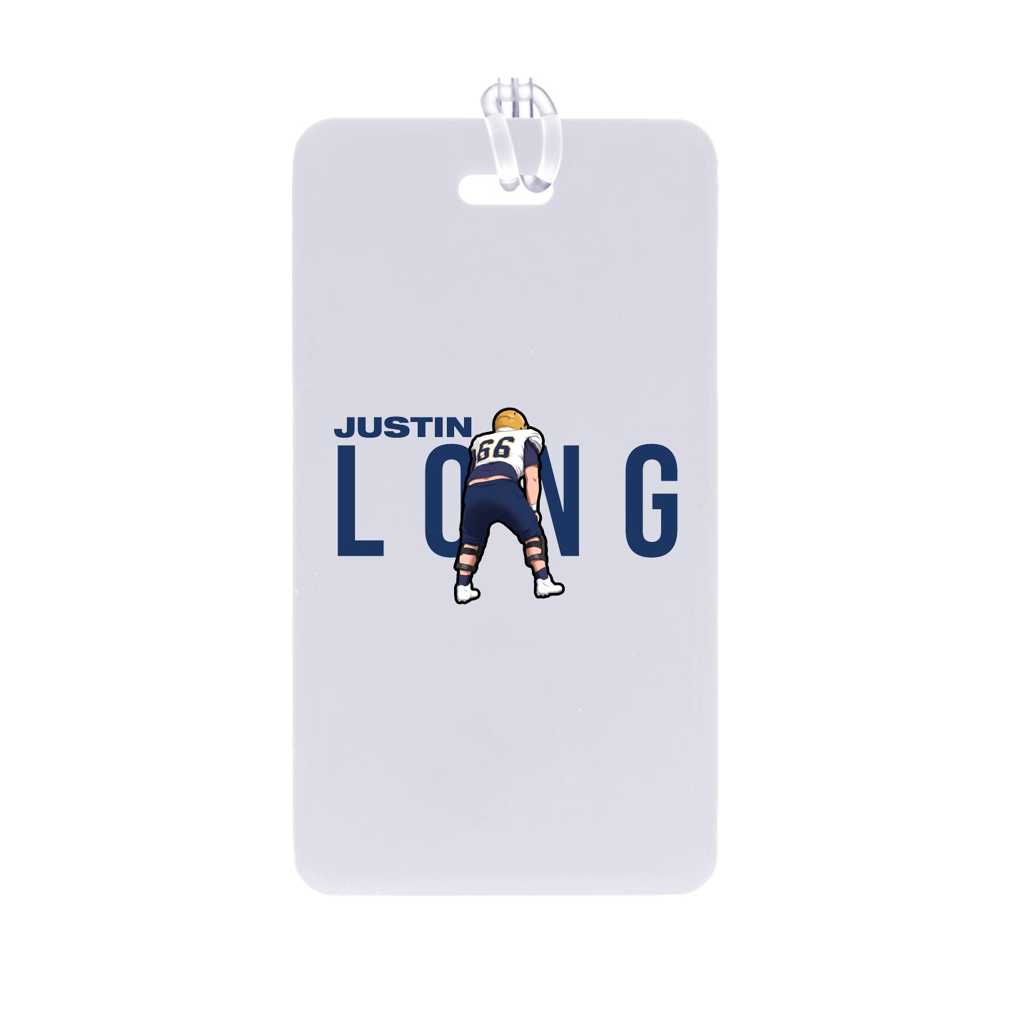 Bag Tag — Player Name in Classic