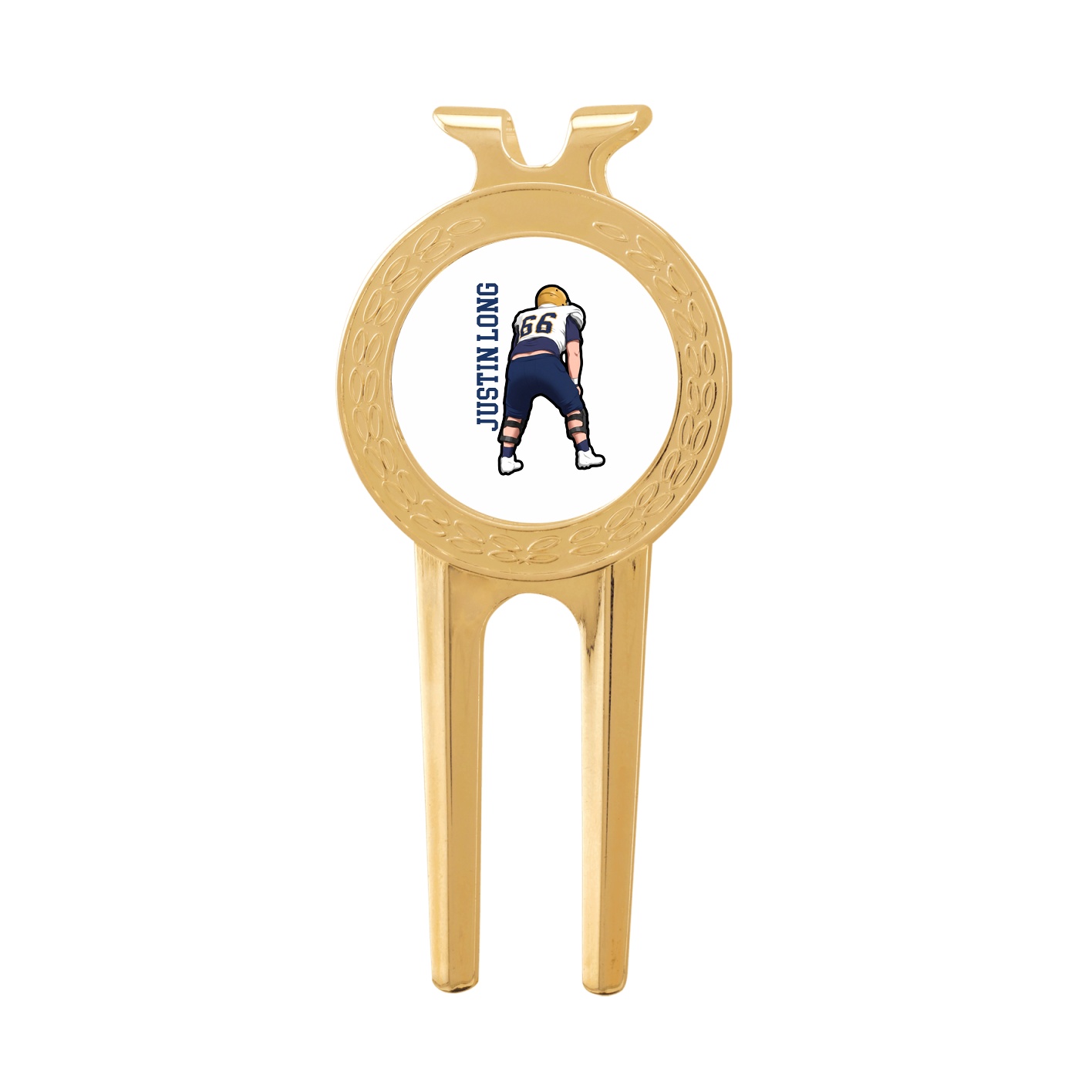 Divot Tool with Ball Marker — Name Vertical in Classic