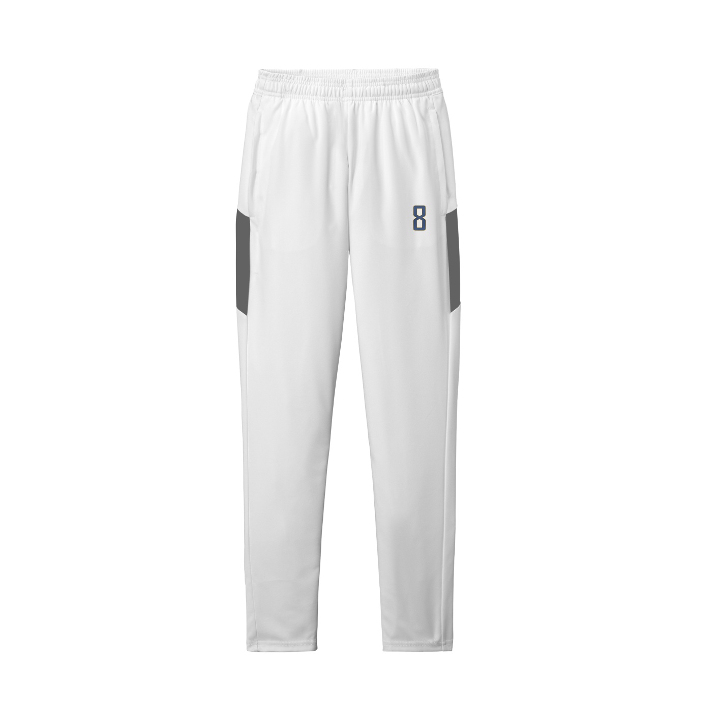 Team Travel Pant — Front Shirsy in White/Grey