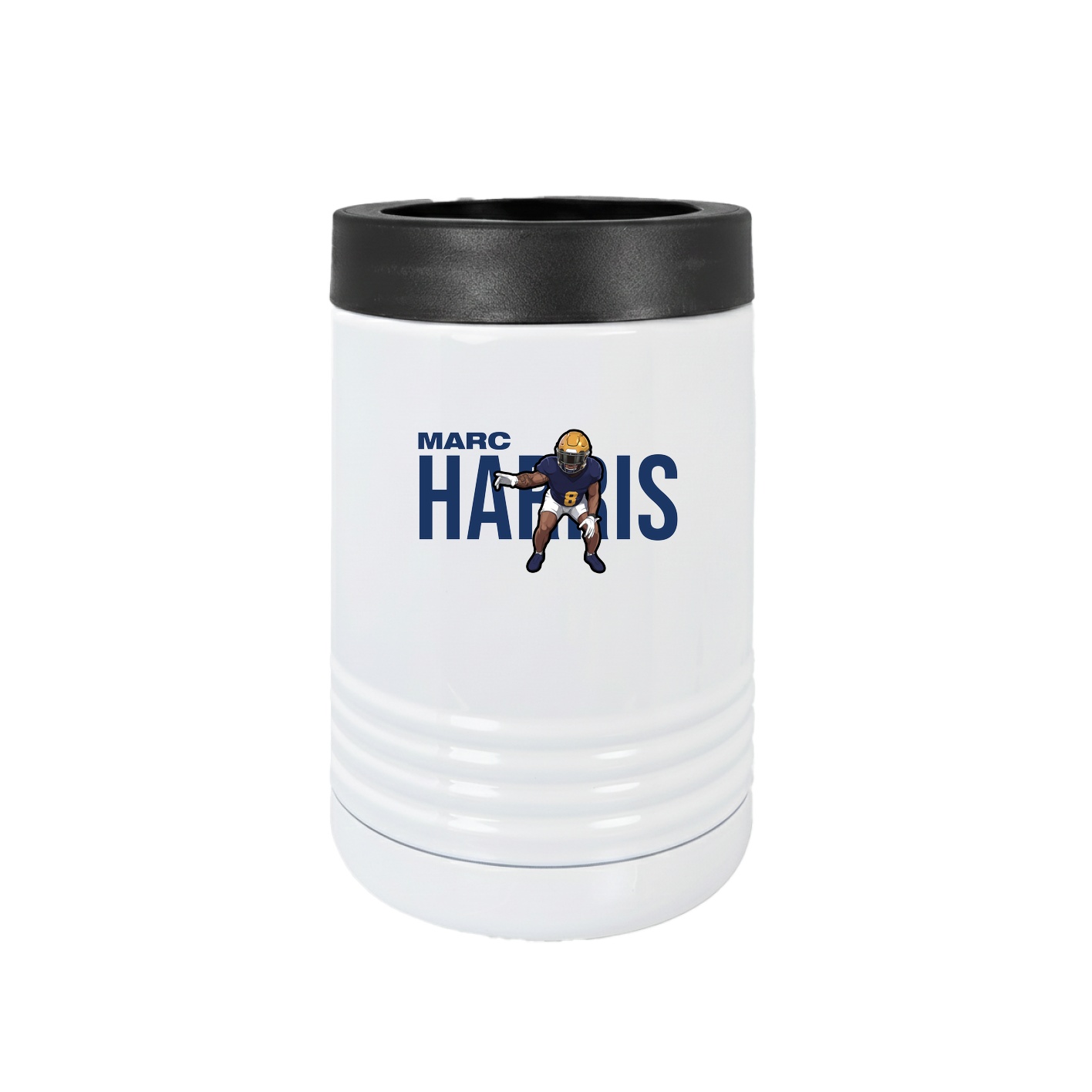 Beverage Holder — Player Name in White