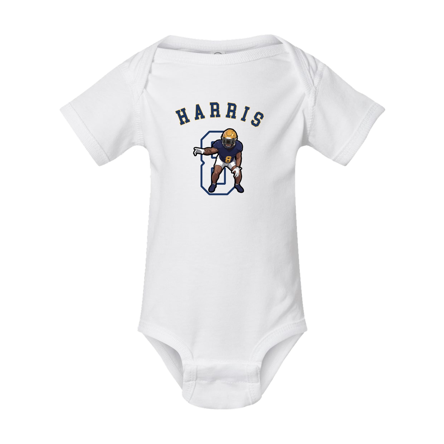 Baby Onesie — Shirsey Arch in White